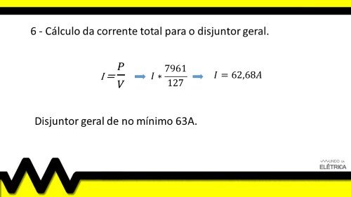 Como Dimensionar O Disjuntor Geral Mundo Da El Trica