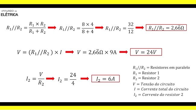 Calculo De Corrente Eletrica