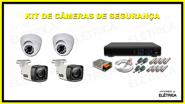 Conheça vantagens de instalar um kit câmera de segurança