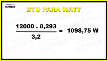 Aprenda Como Converter Btu Em Watts Mundo Da El Trica